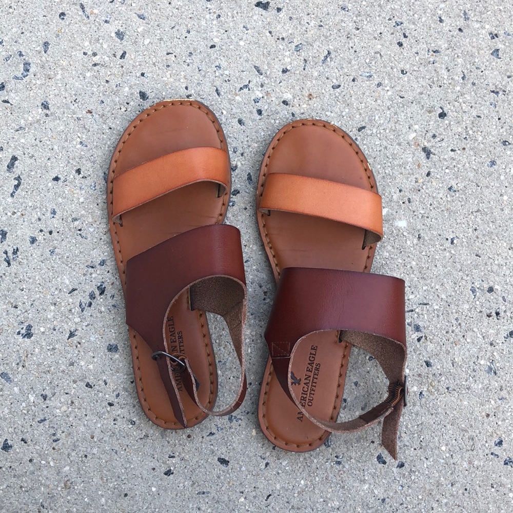 American Eagle Leather Sandals